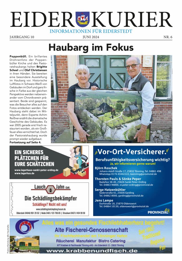 Eider-Kurier Titelblatt 05/2024