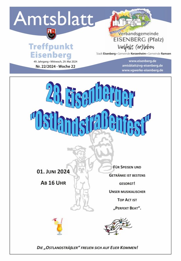Treffpunkt Eisenberg Titelblatt 22/2024