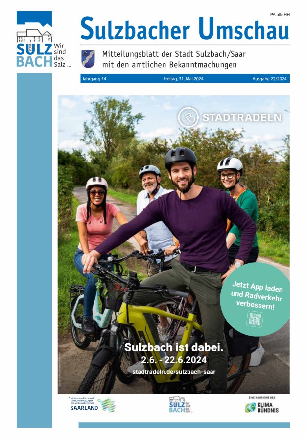 Sulzbacher Umschau Titelblatt 22/2024