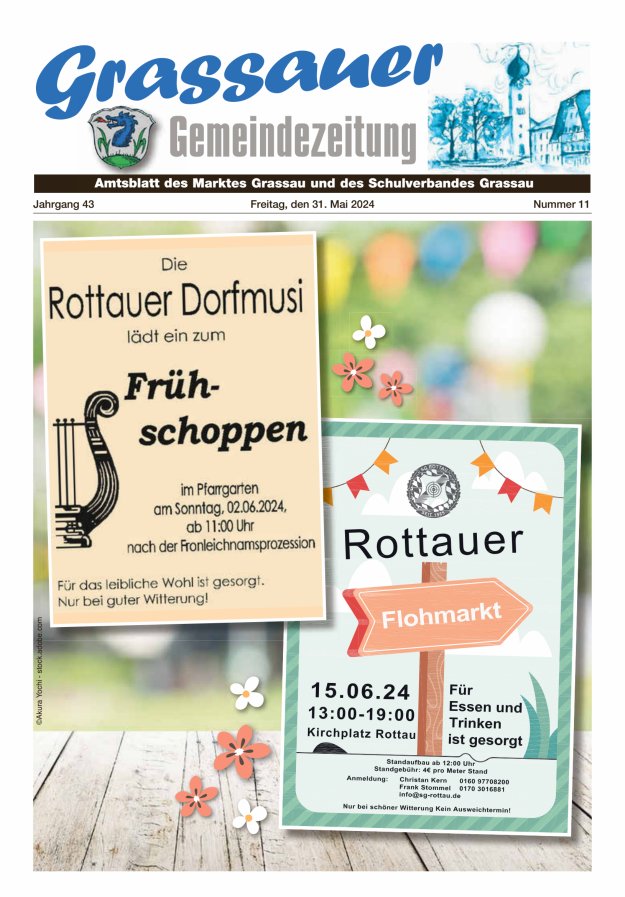 Grassauer Gemeindezeitung Titelblatt 11/2024
