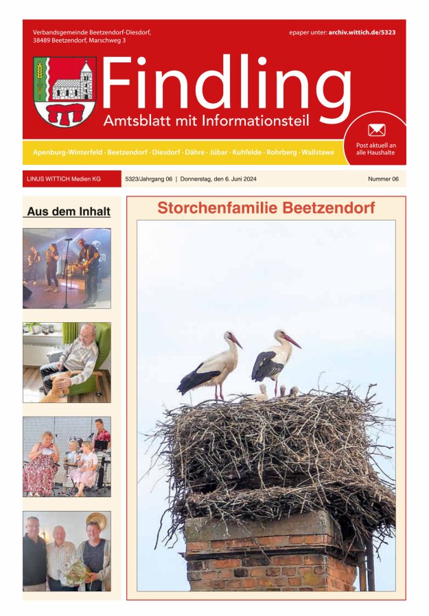 Der Findling Titelblatt 06/2024