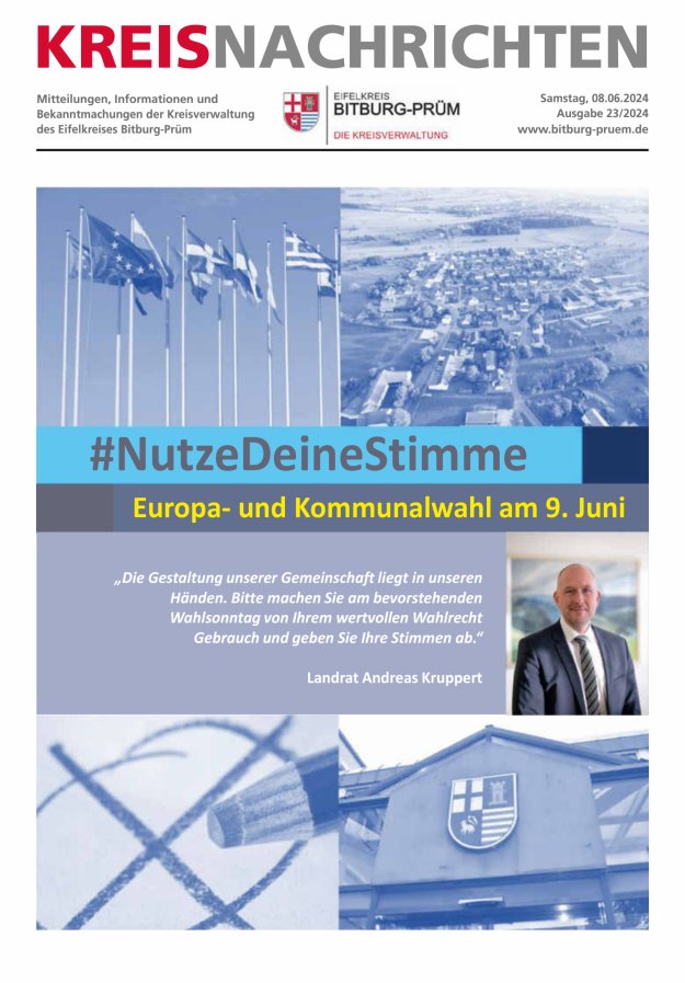 Kreis Bitburg-Prüm Titelblatt 23/2024