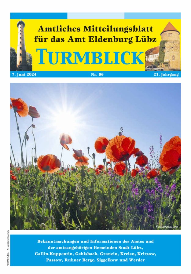 Turmblick Titelblatt 06/2024