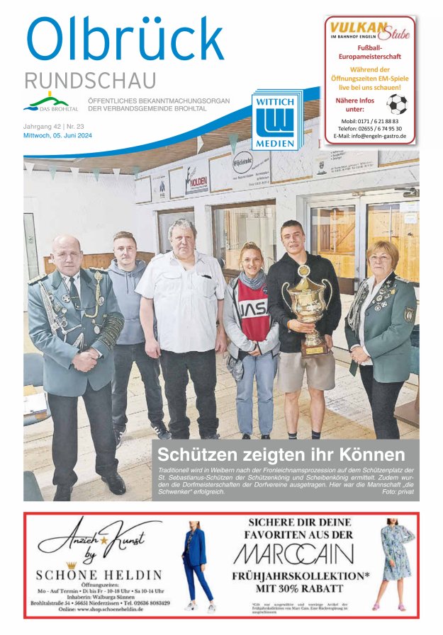 Olbrück Rundschau Titelblatt 23/2024
