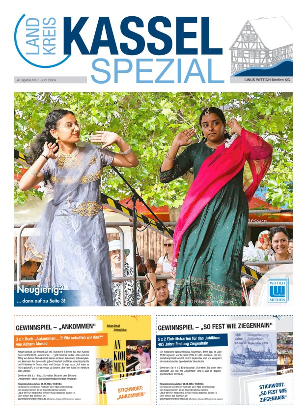 Landkreis Kassel Spezial Titelblatt 03/2024