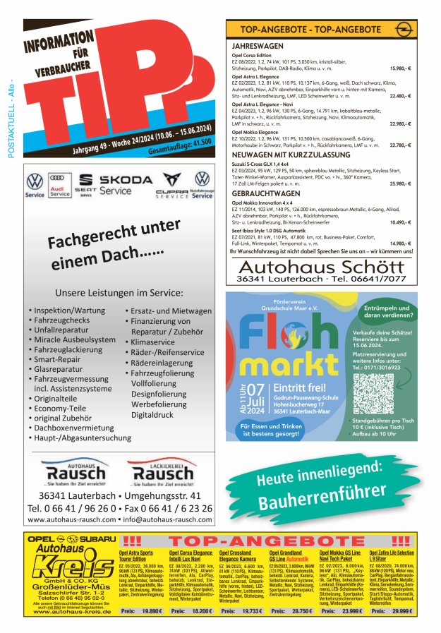 Tipp Vogelsberg Titelblatt 24/2024