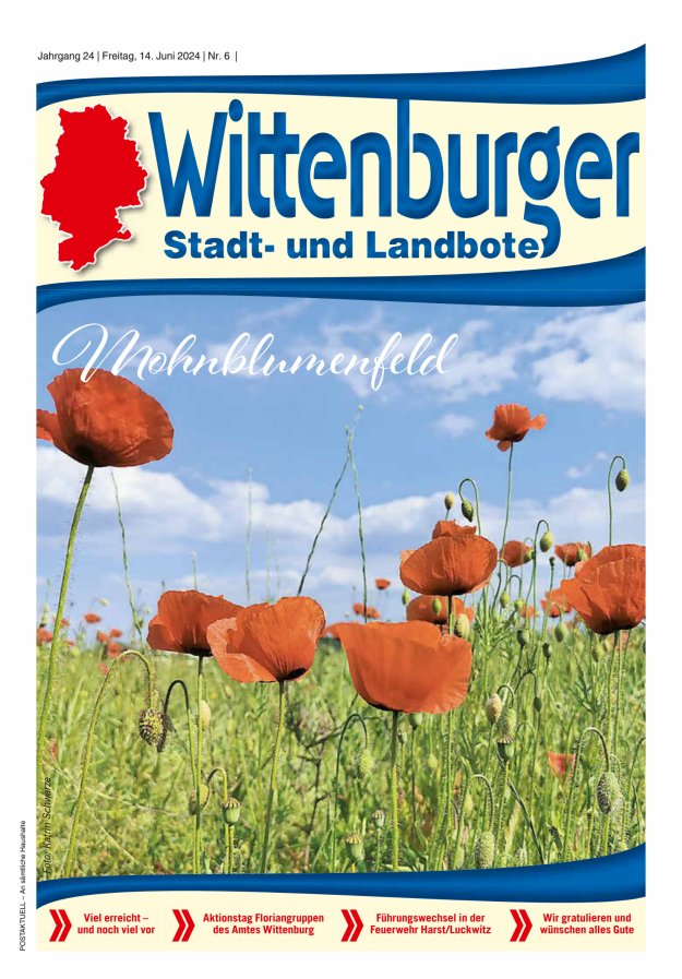 Wittenburger Stadt- und Landbote Titelblatt 06/2024