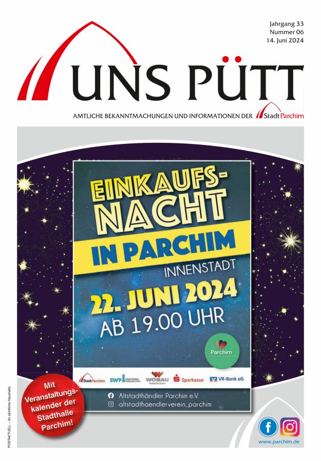 Uns Pütt Titelblatt 06/2024