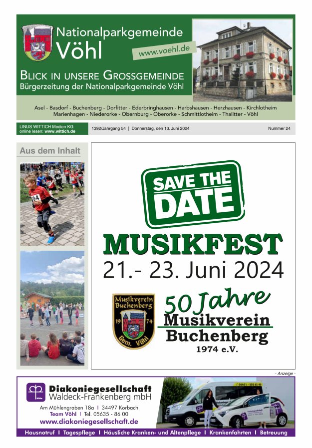 Blick in unsere Grossgemeinde Titelblatt 24/2024