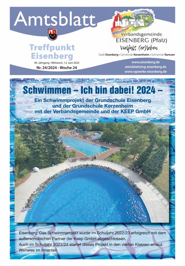 Treffpunkt Eisenberg Titelblatt 24/2024