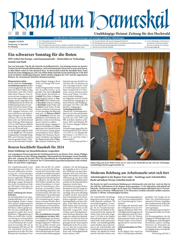 Rund um Hermeskeil Titelblatt 24/2024