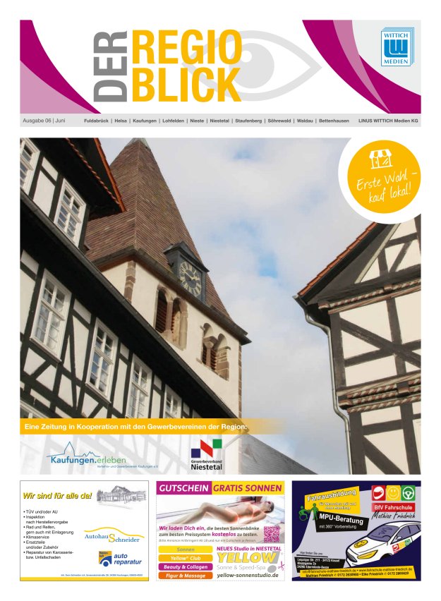 Regioblick Titelblatt 06/2024
