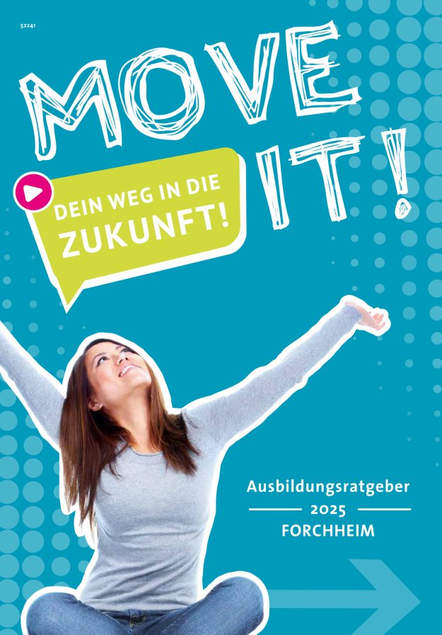 MoveIT - Ausbildungsratgeber Forchheim Titelblatt 04/2024
