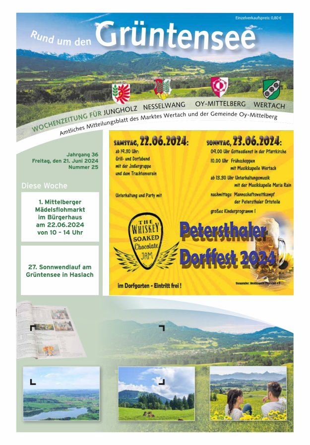 Rund um den Grüntensee Titelblatt 25/2024