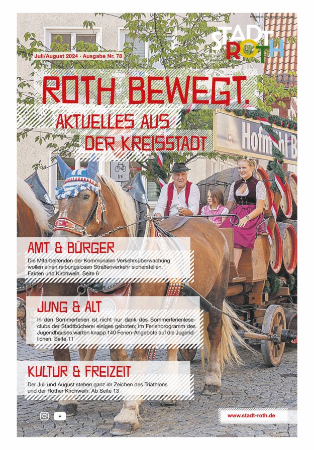 Roth bewegt. Titelblatt 78/2024