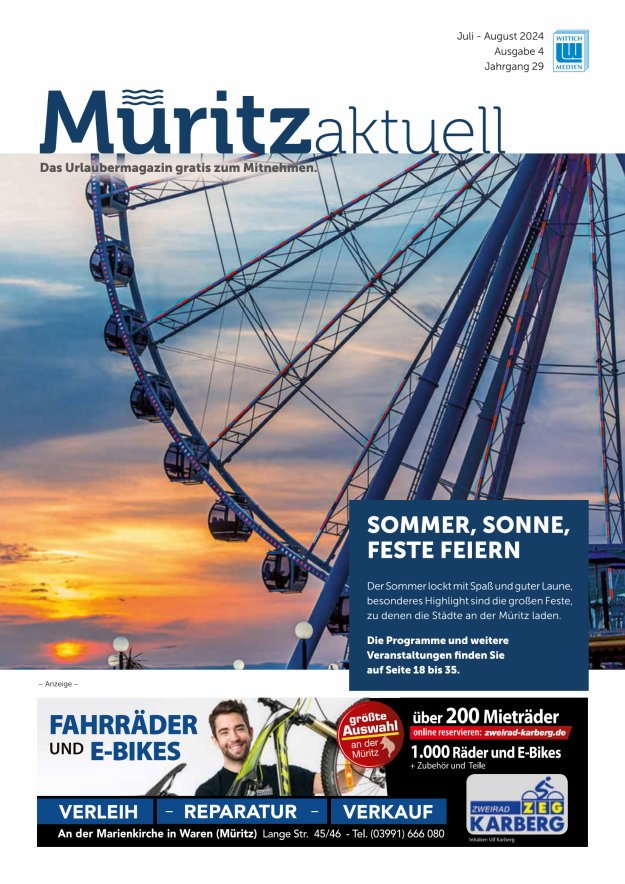 Müritz Aktuell Titelblatt 04/2024