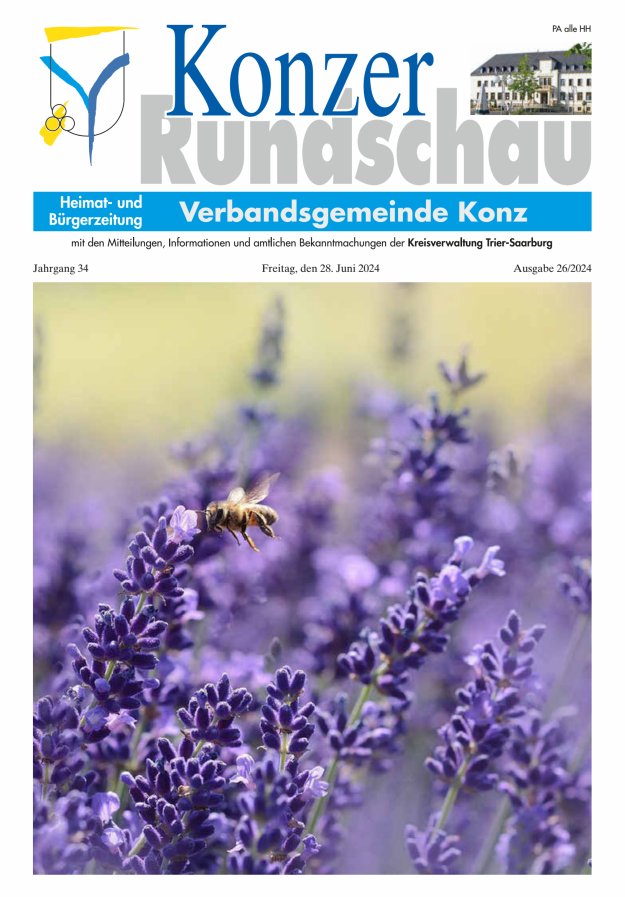 Konzer Rundschau Titelblatt 26/2024