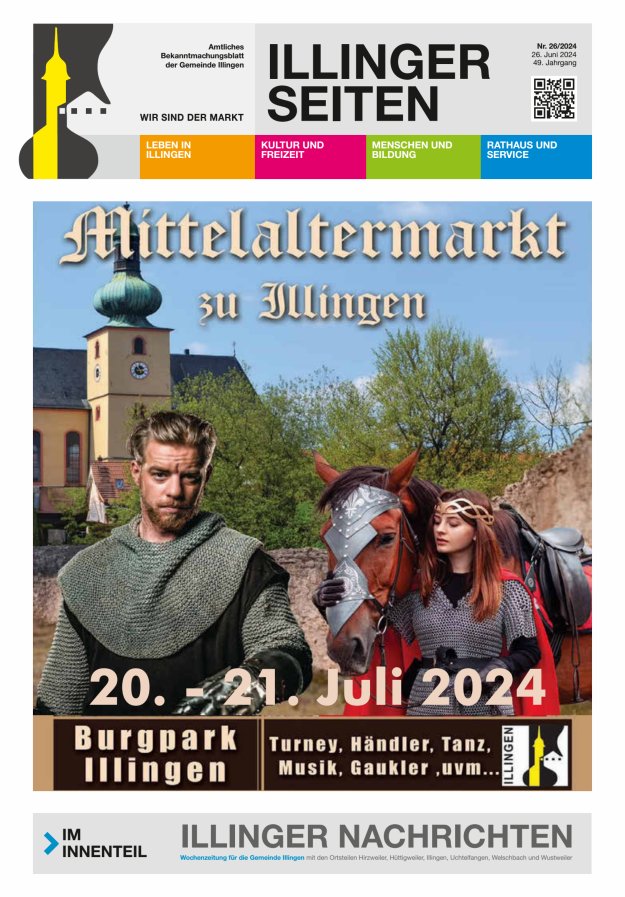 Illinger Seiten Titelblatt 26/2024