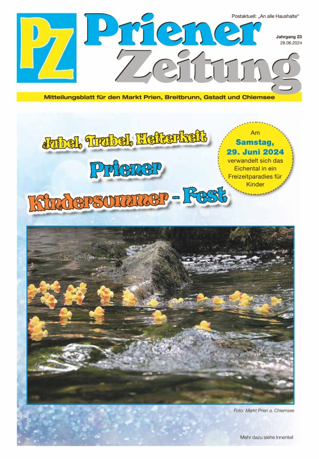 Priener Zeitung Titelblatt 06/2024