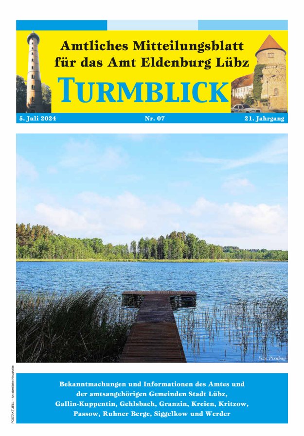 Turmblick Titelblatt 07/2024