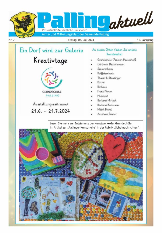 Palling Titelblatt 07/2024