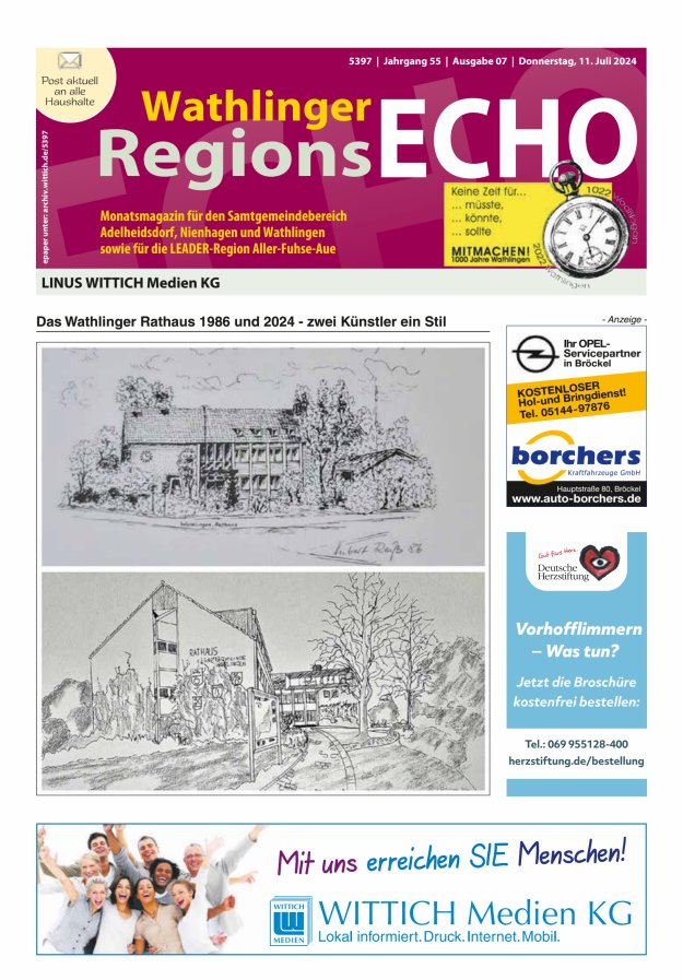 Wathlinger RegionsEcho Titelblatt 07/2024