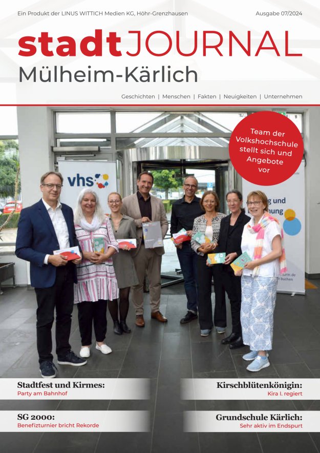 Stadtjournal Mülheim-Kärlich Titelblatt 07/2024