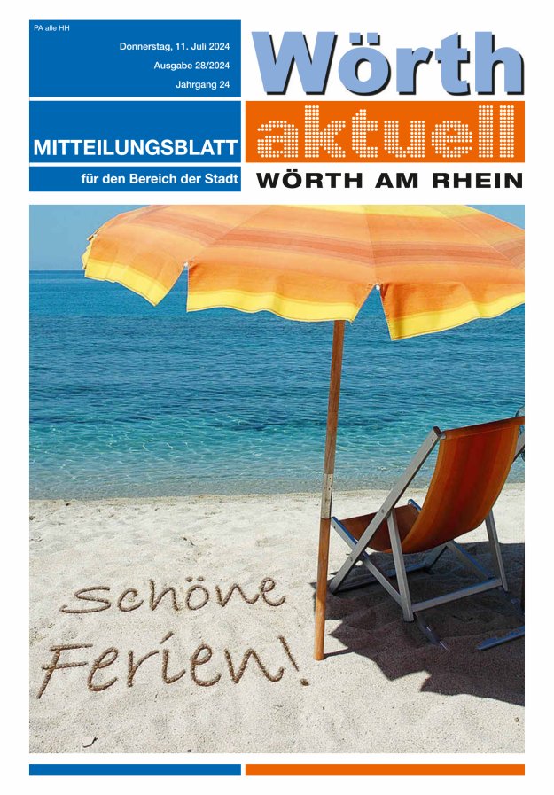 Wörth aktuell Titelblatt 28/2024