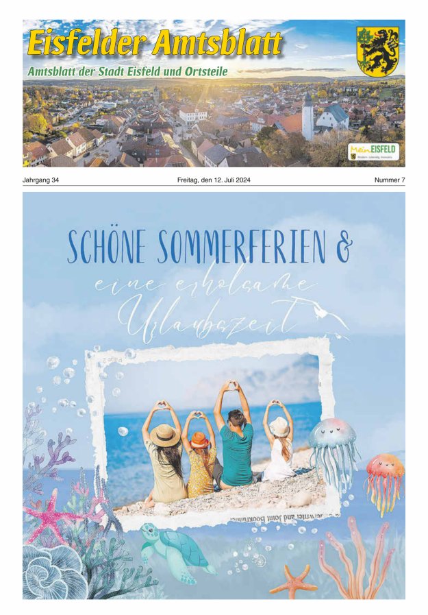 Eisfelder Amtsblatt Titelblatt 07/2024
