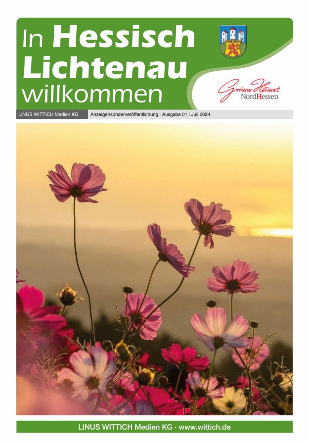 In Hessisch Lichtenau Willkommen Titelblatt 01/2024
