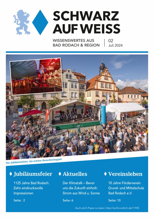 Schwarz auf Weiß Titelblatt 02/2024