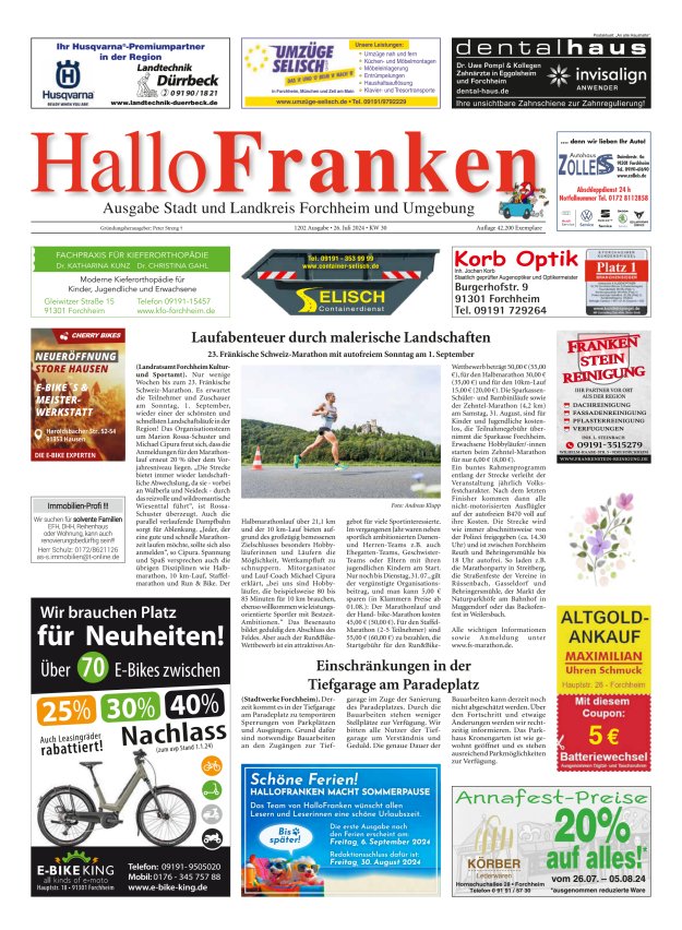 Hallo Franken Titelblatt 1202/2024