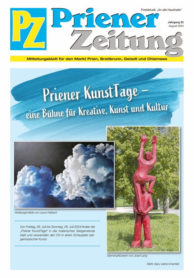 Priener Zeitung Titelblatt 07/2024