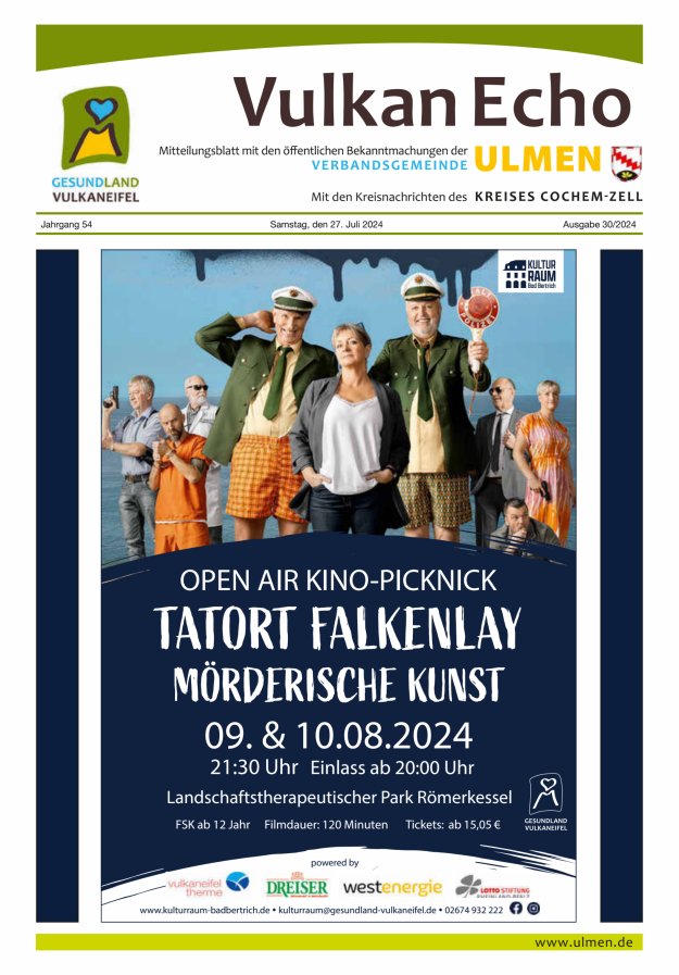 Vulkan Echo VG Ulmen Titelblatt 30/2024