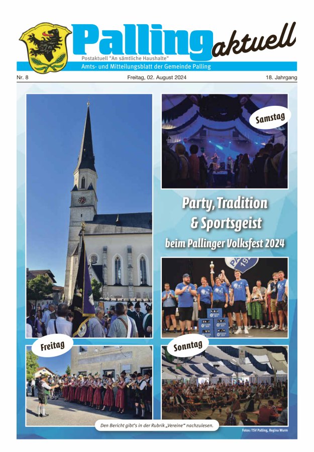 Palling Titelblatt 08/2024