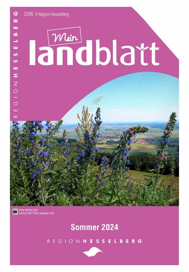 Mein Landblatt Hesselberg Titelblatt 11/2024