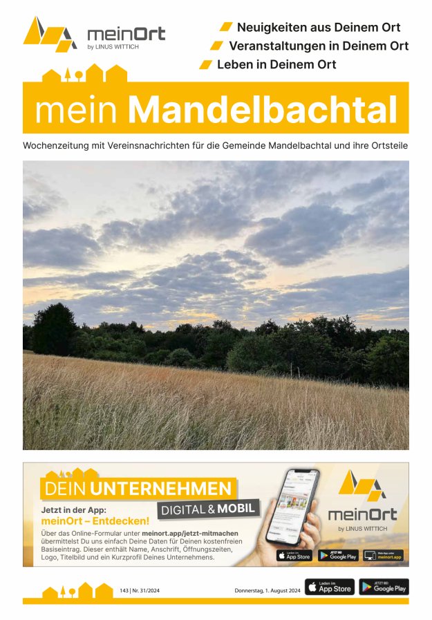 mein Mandelbachtal Titelblatt 31/2024