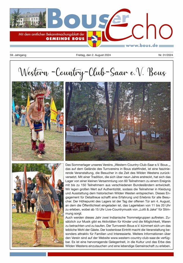 Bouser Echo Titelblatt 31/2024