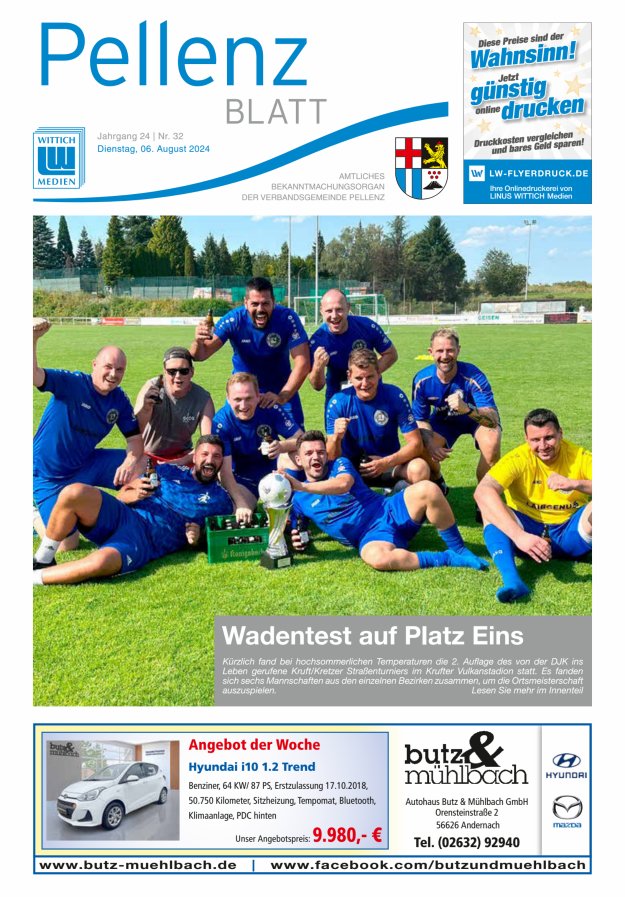 Pellenzblatt Titelblatt 32/2024