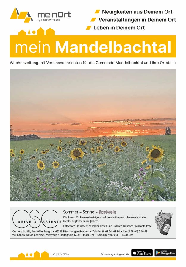mein Mandelbachtal Titelblatt 32/2024
