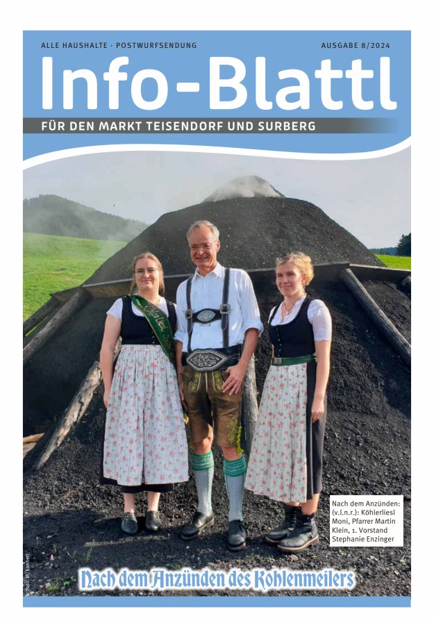 Infoblattl Teisendorf Titelblatt 08/2024