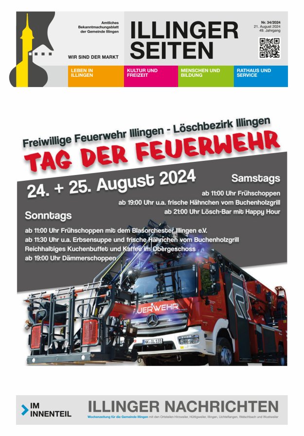 Illinger Seiten Titelblatt 34/2024