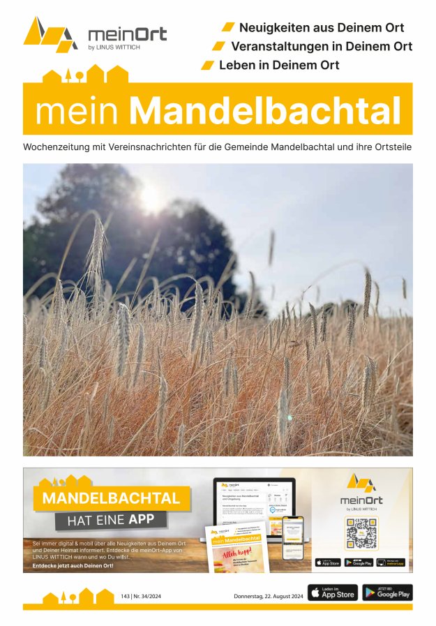 mein Mandelbachtal Titelblatt 34/2024