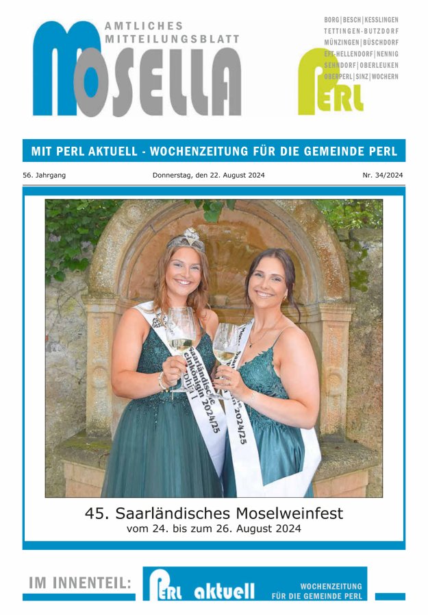 Mosella Perl Titelblatt 34/2024