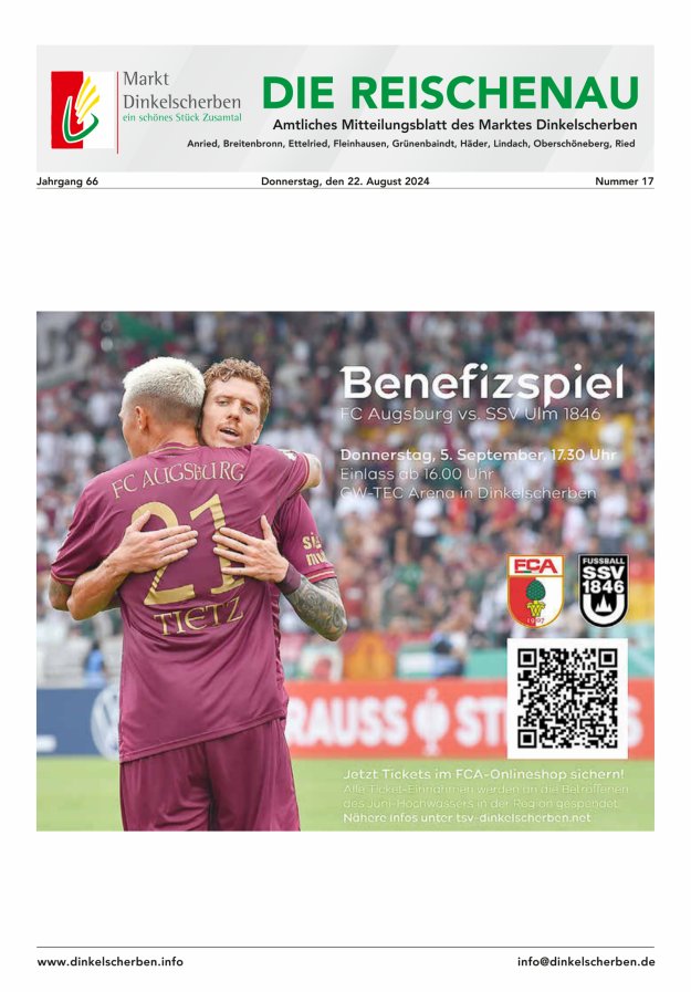 Die Reischenau Titelblatt 17/2024