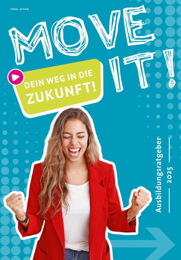 "Move It !" Ausbildungsratgeber für den Kreis Mayen-Koblenz Titelblatt 04/2024