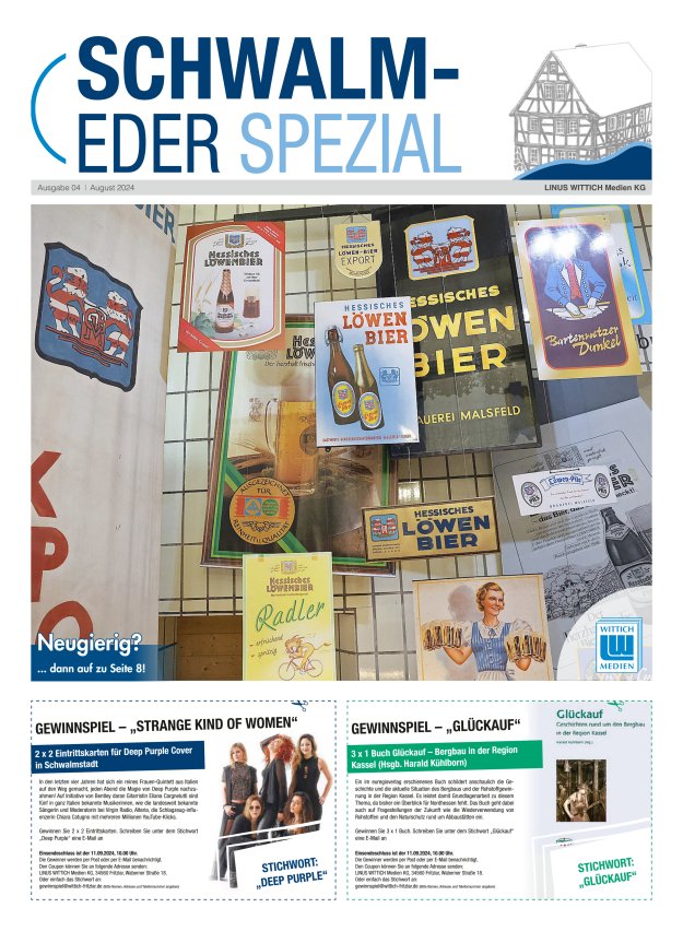 Schwalm-Eder Spezial Titelblatt 04/2024