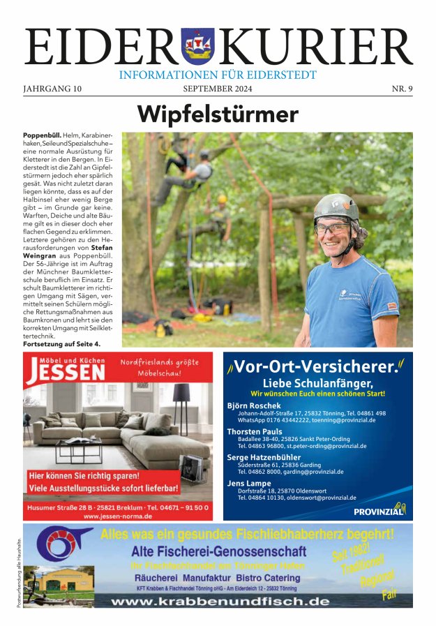 Eider-Kurier Titelblatt 08/2024