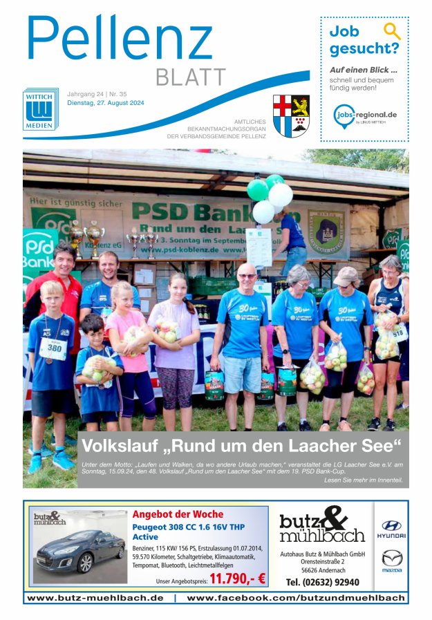 Pellenzblatt Titelblatt 35/2024