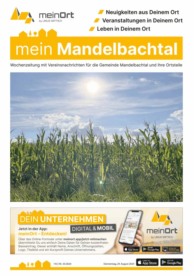 mein Mandelbachtal Titelblatt 35/2024